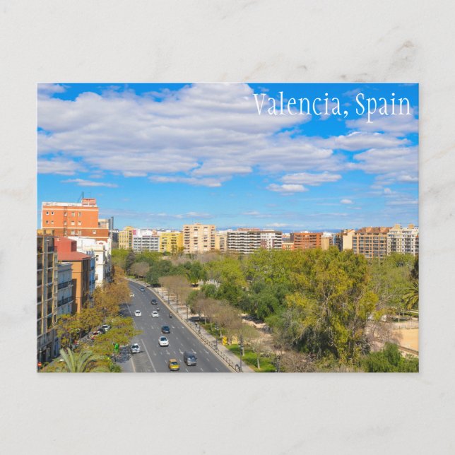 Postal Valencia (España) (Anverso)