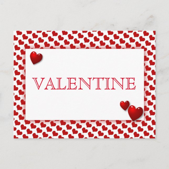 POSTAL VALENTIN (Anverso)