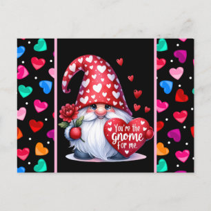 Postal Valentine Heartfelt Gnome