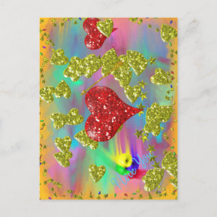 Postal Valentine I Love You