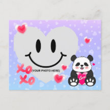 Valentine Panda en el amor