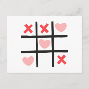 Postal Valentine Tic Tac Toe