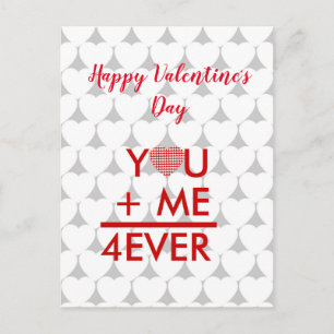 Postal Valentine, tú y yo siempre personalizados