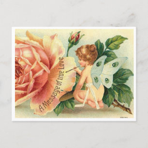 Postal Valentine, un mensaje de amor verdadero, victorian