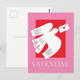 Postal Valentine's Day  Be Mine Valentine's Day Card
