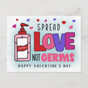 Postal Valentines entregan a Sanitizer y difunden amor, n