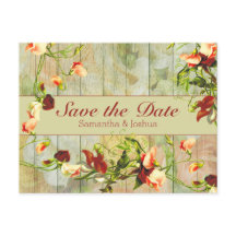 Valla pintada con flores de primavera