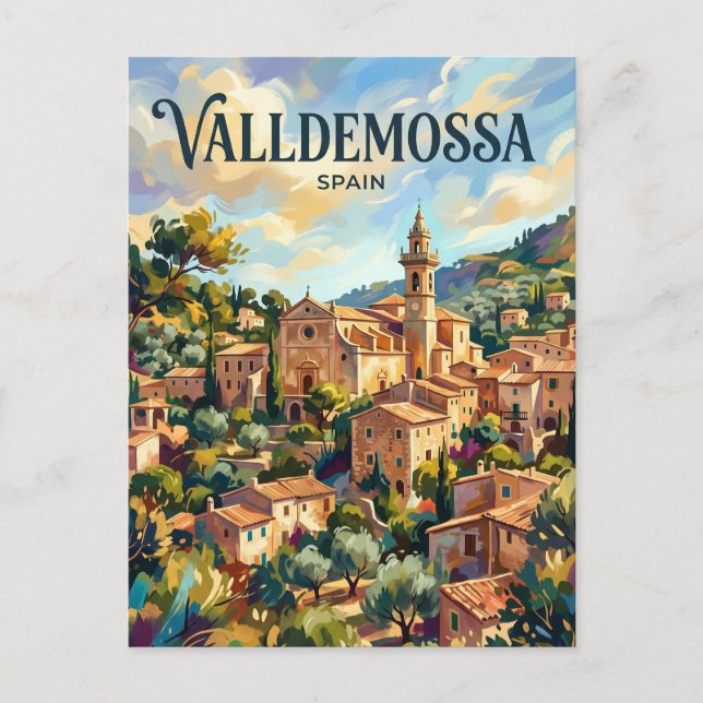 Postal Valldemossa España (Anverso)
