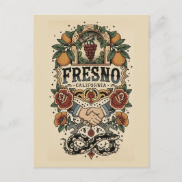 Postal Valle Central de Fresno California