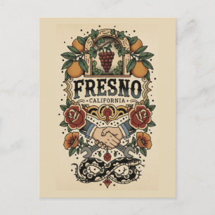 Postal Valle Central de Fresno California