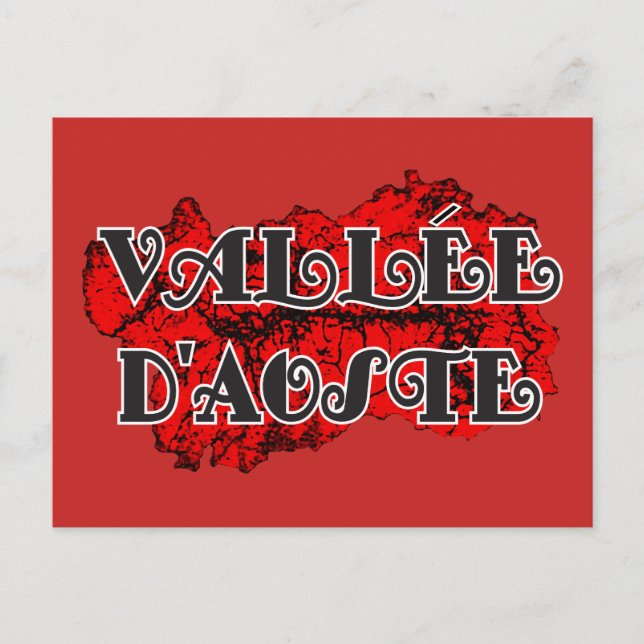 Postal Valle de Aosta (Anverso)