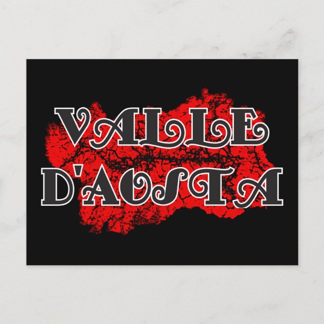 Postal Valle de Aosta (Anverso)