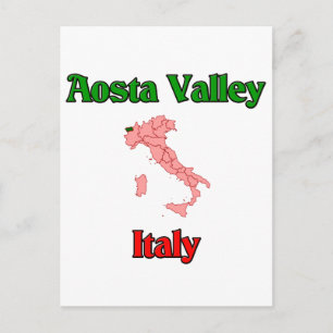 Postal Valle de Aosta Italia