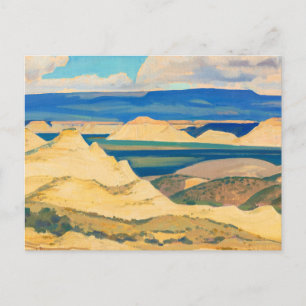 Postal Valle de Boulder por Maynard Dixon