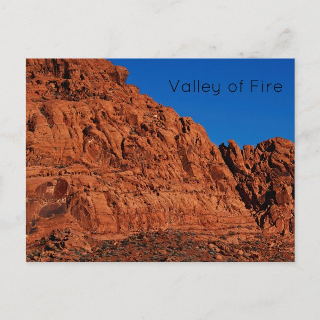 Postal Valle de Fuego   (Anverso)