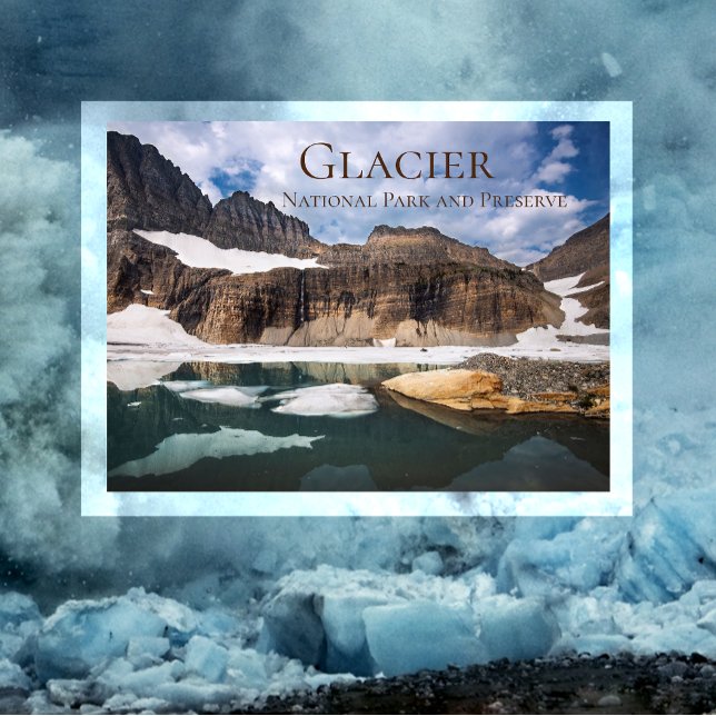 Postal Valle de Grinnell, Parque Nacional Glacier, MT (Subido por el creador)