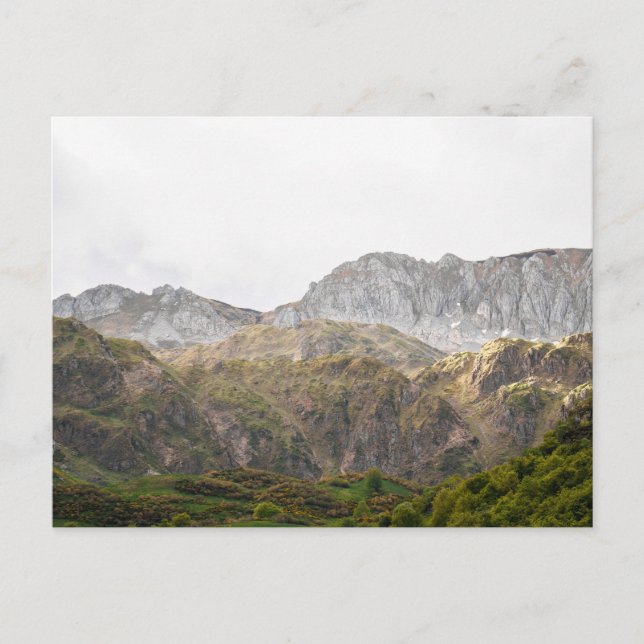 Postal Valle de Lago, Somiedo Natural Park in Spain (Anverso)