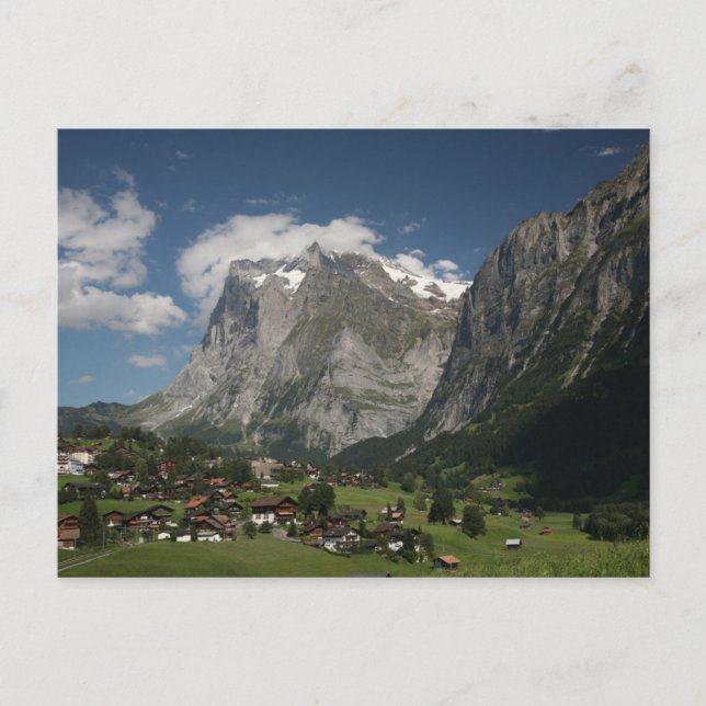 Postal Valle de Lauterbrunnen (Anverso)