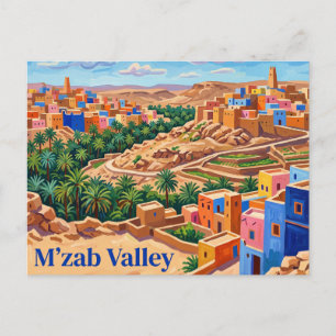 Postal Valle de M'zab Argelia