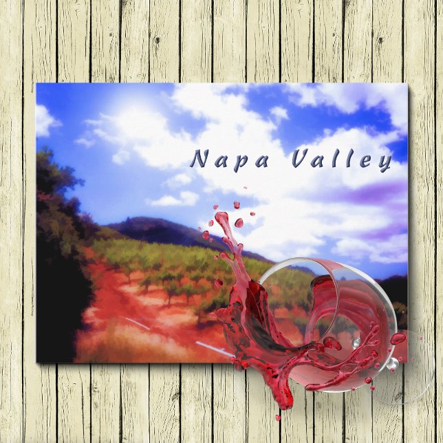 Postal Valle de Napa (Subido por el creador)