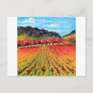 Postal Valle de Napa por Lisa Elley