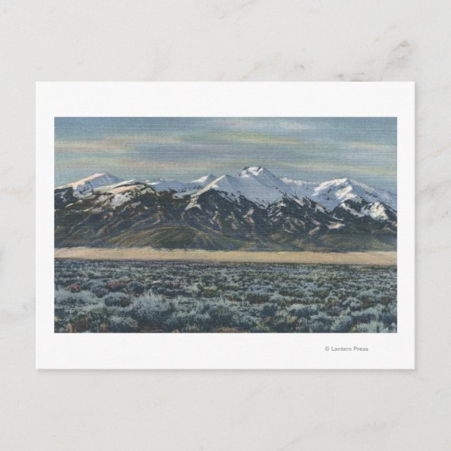 Postal Valle de San Luis, Colorado (Anverso)