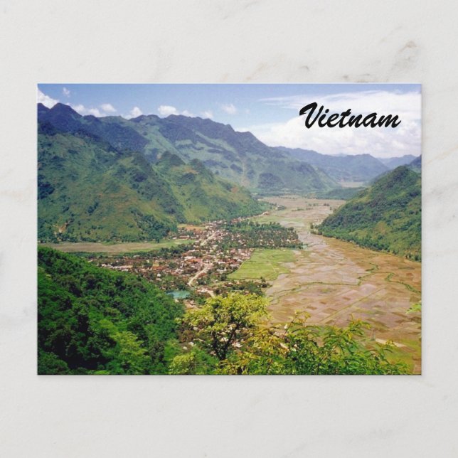 Postal valle de vietnam (Anverso)