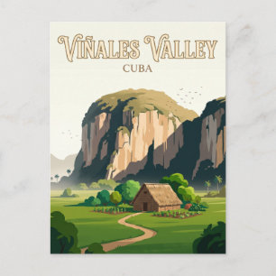 Postal Valle de Viñales Cuba