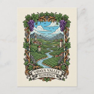 Postal Valle de Vipava, Eslovenia