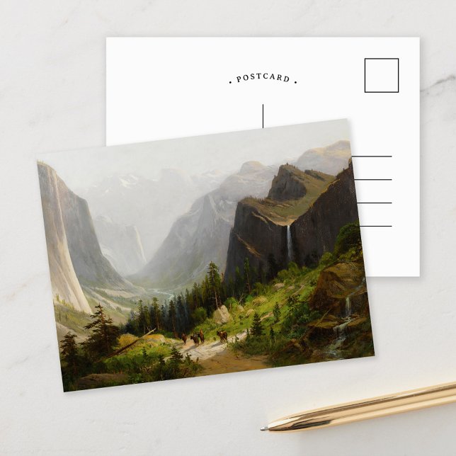 Postal Valle de Yosemite, CA | Frederick Ferdinand Schafe (Subido por el creador)