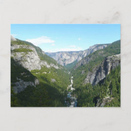 Postal Valle de Yosemite en el Parque Nacional Yosemite