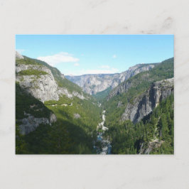 Postal Valle de Yosemite en el Parque Nacional Yosemite