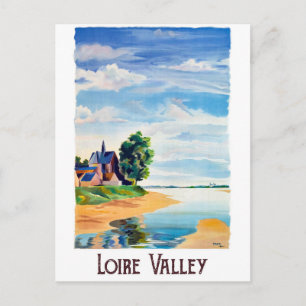 Postal Valle del Loira, Francia