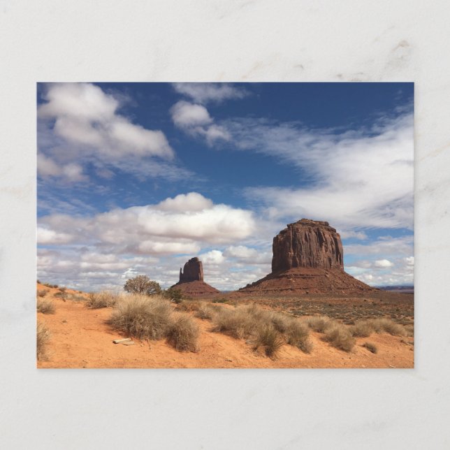 Postal Valle del Monumento (Anverso)