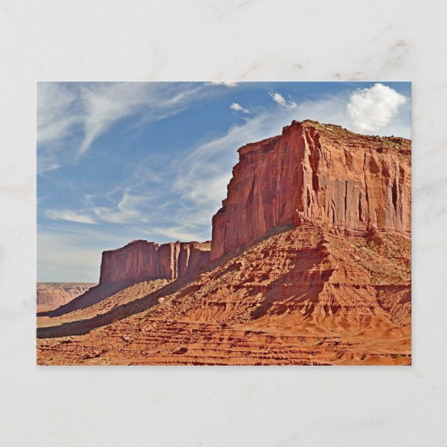 Postal Valle del monumento (Anverso)