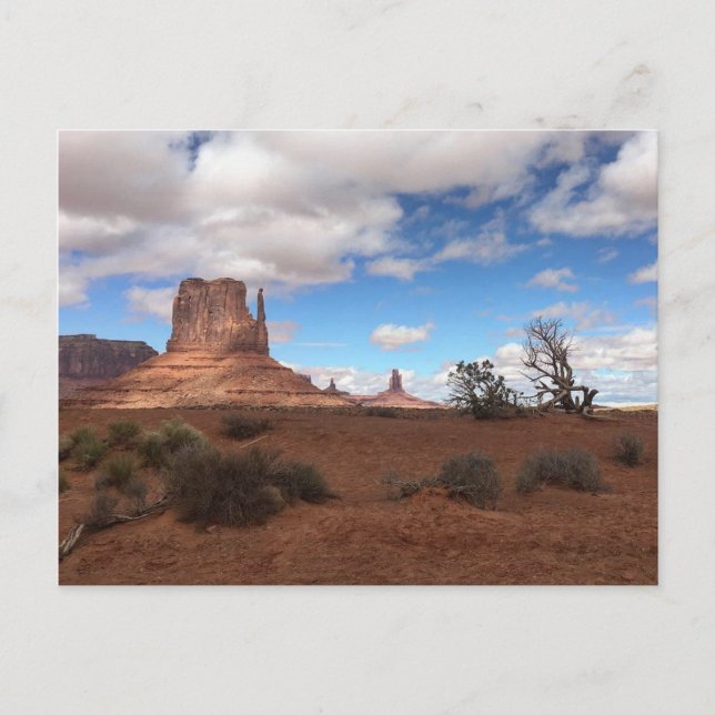 Postal Valle del Monumento (Anverso)