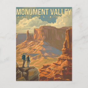 Postal Valle del Monumento, Arizona Vintage
