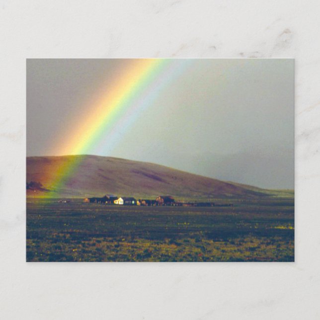 Postal Valle del San Luis después de la lluvia (Anverso)