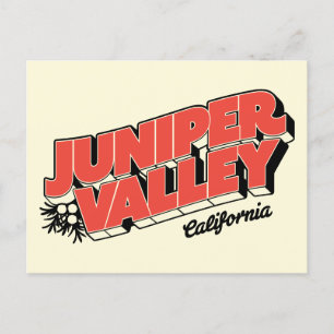 Postal Valle Juniper - Postcard