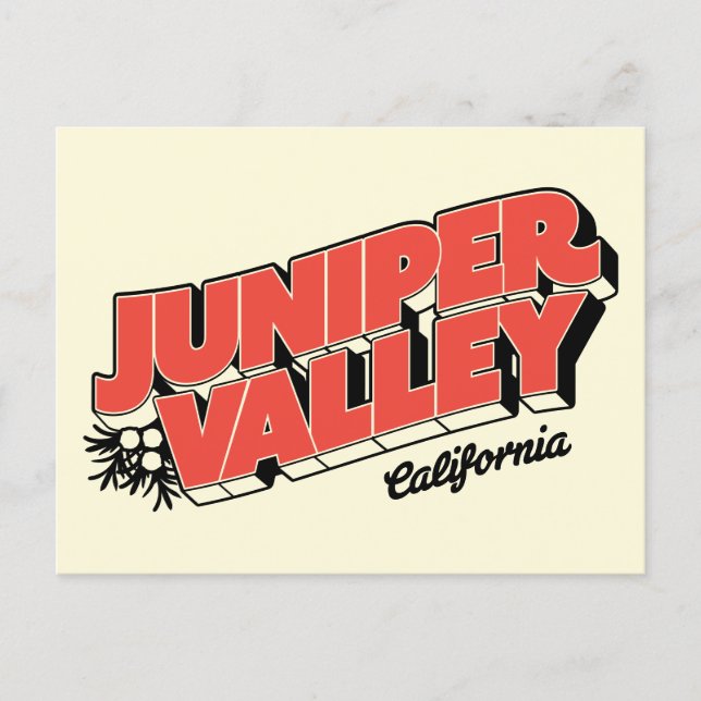 Postal Valle Juniper - Postcard (Anverso)