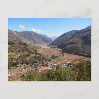 Postal Valle Sagrado de los Incas