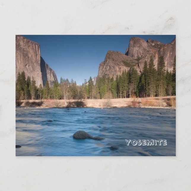 Postal Valley View, Yosemite (Anverso)