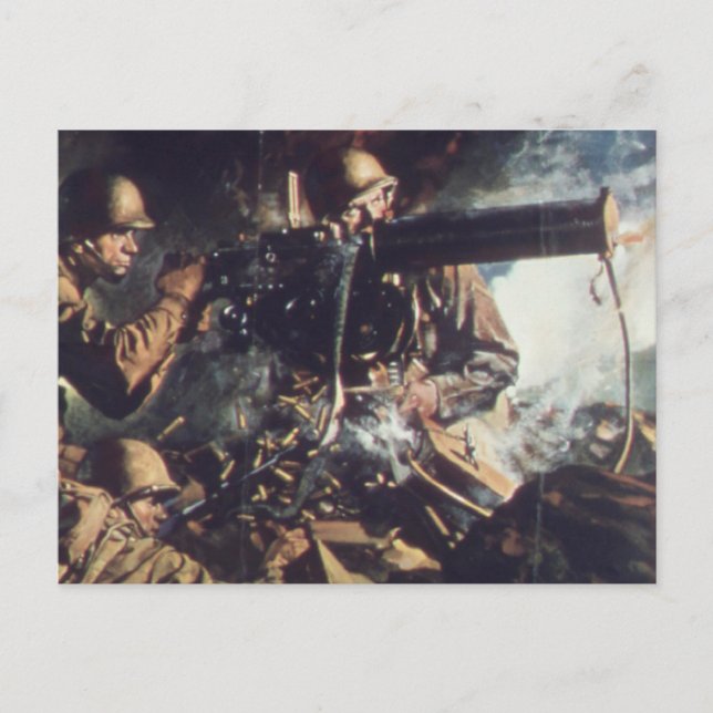 Postal Valor en Battlefield (Anverso)