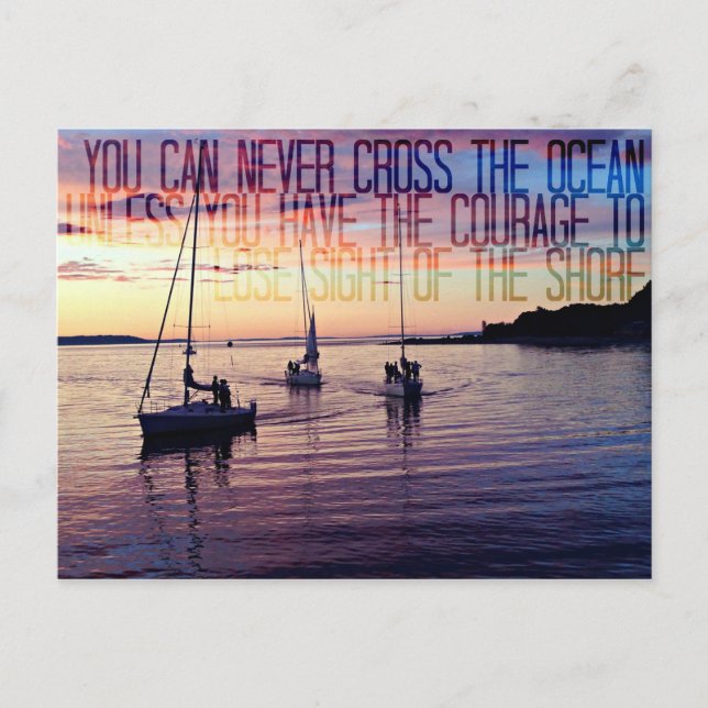 Postal Valor Para Salir De La Costa (Anverso)