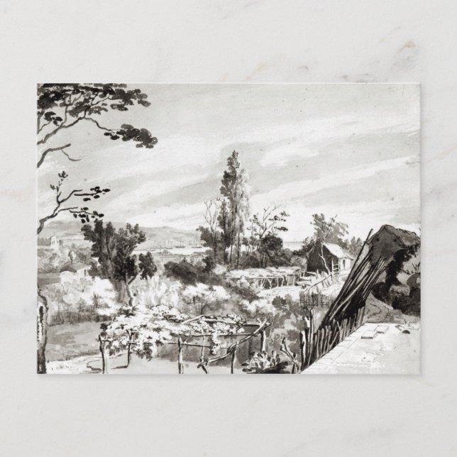 Postal Valparaíso 1822 (Anverso)