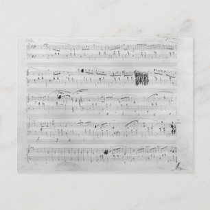 Postal Vals en menor de F