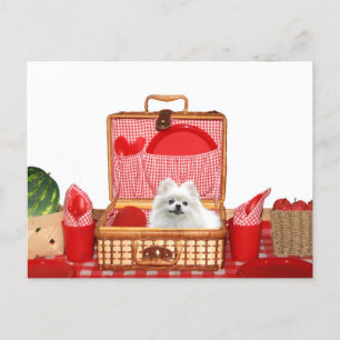 Postal Vamos a almorzar