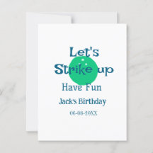 Vamos a divertirnos pelota verde cumpleaños nombre