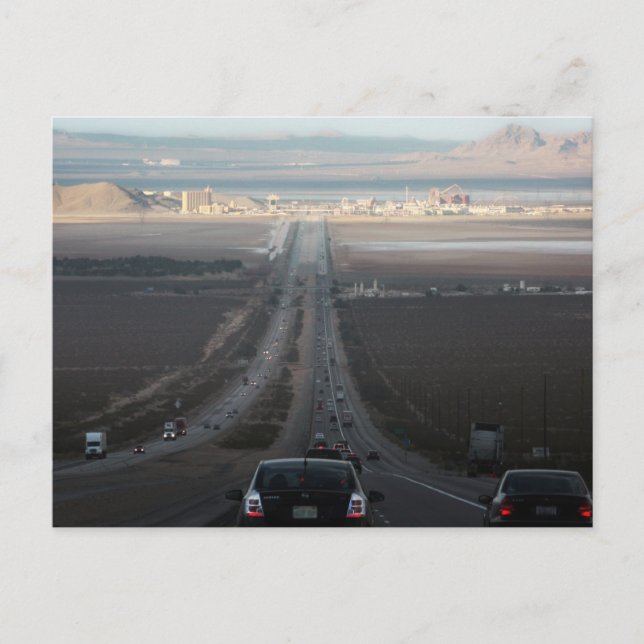 Postal ¡Vamos a Las Vegas! (Anverso)