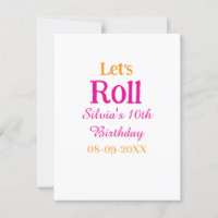 Vamos a rodar feliz cumpleaños 10 añade nombre ros